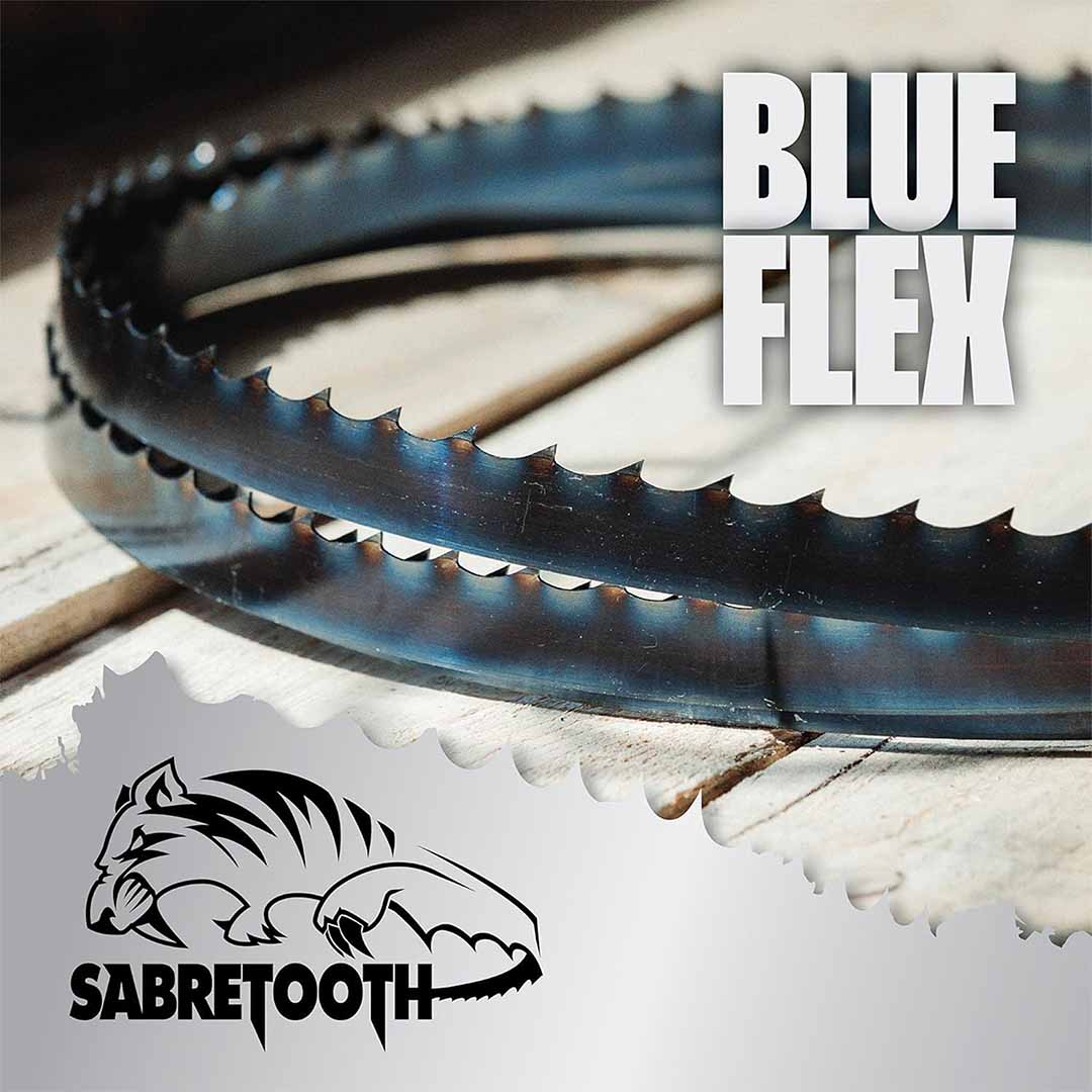 Blue Flex High Performance Bandsaw Sawmill Blades - 144" - Image 5