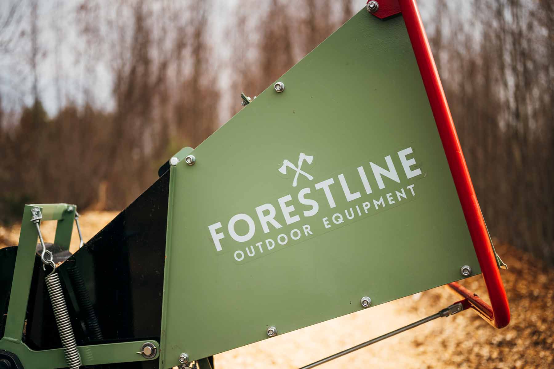 ForestLine DH8 8" PTO Wood Chipper with Dual Hydraulic In-feed - Image 10