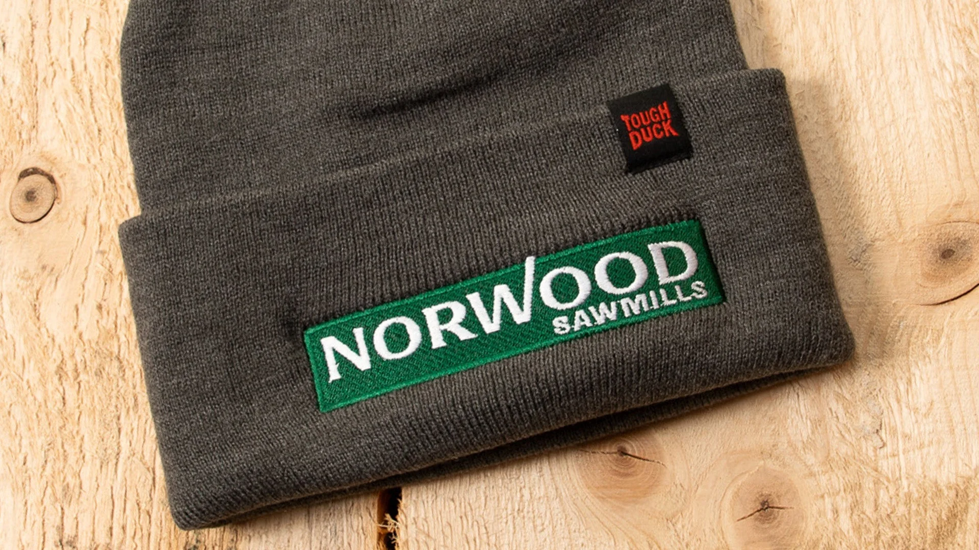 Norwood Beanie Watch Cap by Tough Duck, Charcoal - 1 size - Image 3