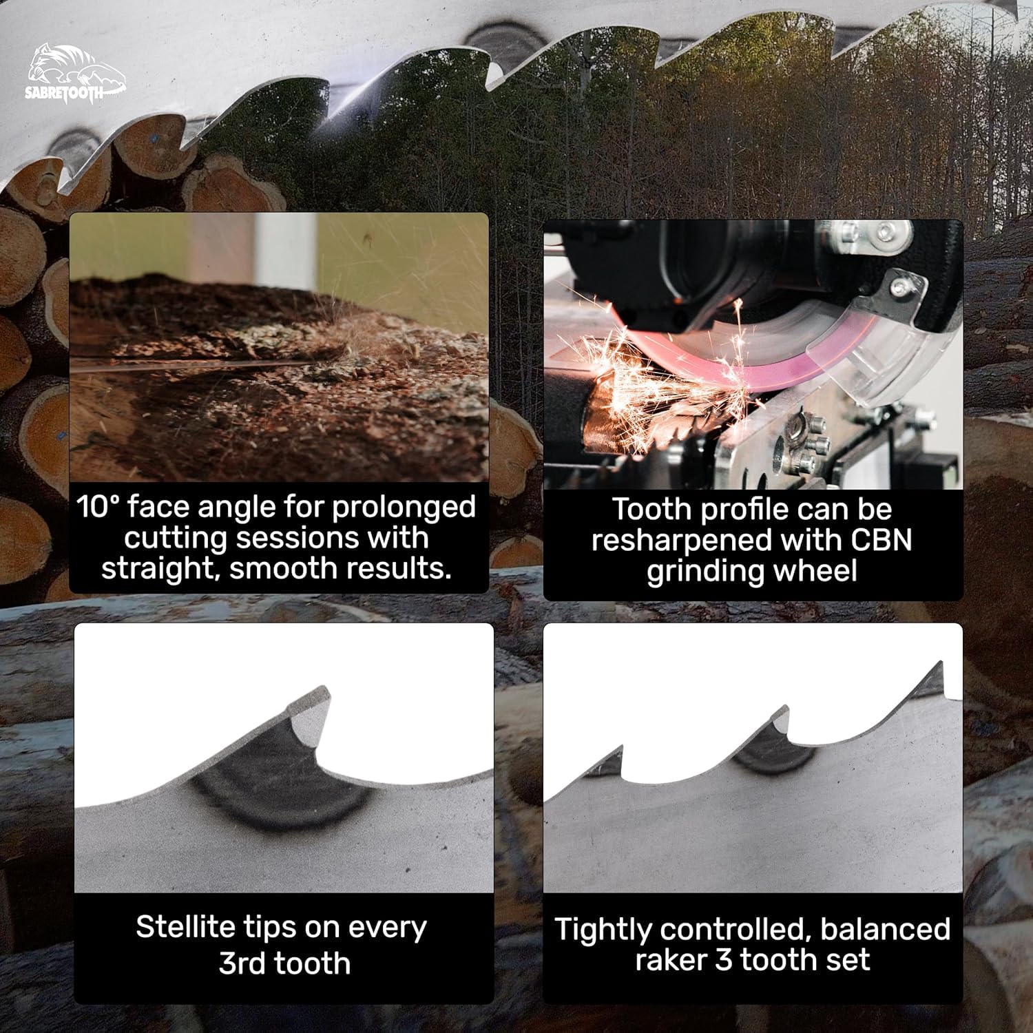 StelliCut 144" Premium Blade (1-1/4 x .043 x 7/8" x 10°) Box of 5 - Image 4